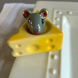 Nora Fleming mini cheese & mouse